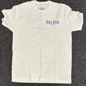 White Short Sleeve Men's Tee